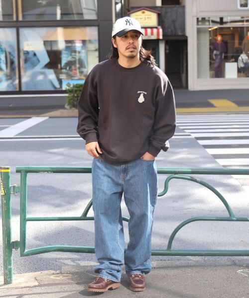 Right-on(ライトオン)の「Other(ソノタ)【メンズ】ゴーストプリントスウェット(スウェット・メンズ・ライトグレー/ブラック・M/L/XL)」の17枚目の写真