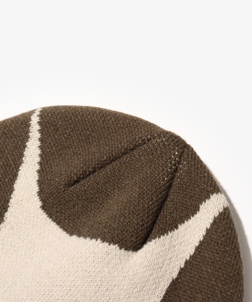 atmos pink(アトモスピンク)の「atmos pink Motif Jaquard Beanie / アトモス ピンク モチーフ ジャガード ビーニー(ニットキャップ/ビーニー・レディース・ブラック/カーキ/ホワイト・FREE)」の4枚目の写真