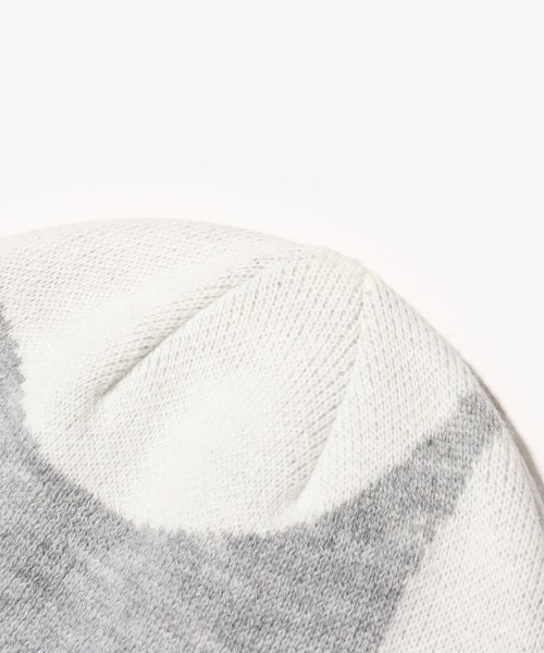 atmos pink(アトモスピンク)の「atmos pink Motif Jaquard Beanie / アトモス ピンク モチーフ ジャガード ビーニー(ニットキャップ/ビーニー・レディース・ブラック/カーキ/ホワイト・FREE)」の7枚目の写真