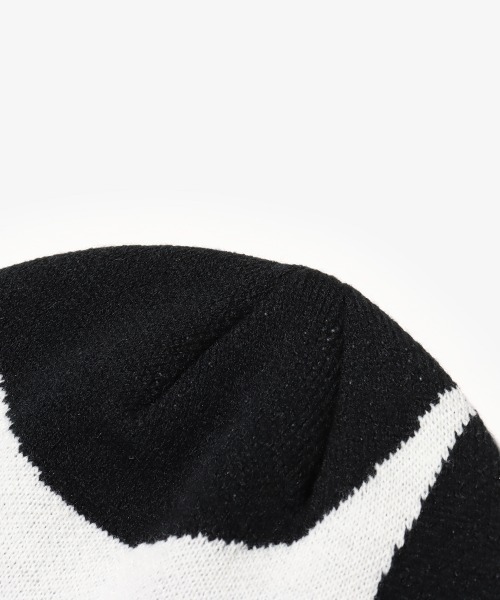 atmos pink(アトモスピンク)の「atmos pink Motif Jaquard Beanie / アトモス ピンク モチーフ ジャガード ビーニー(ニットキャップ/ビーニー・レディース・ブラック/カーキ/ホワイト・FREE)」の10枚目の写真
