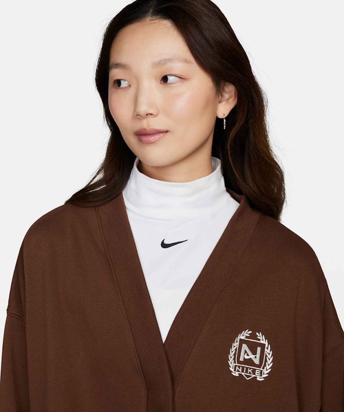 ナイキ NIKE レディーストップス オーバーオーバーサイズド カーディガン FZ4735　フィットハウス NIKE ナイキ レディーストップス オーバーオーバーサイズド