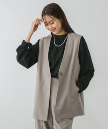 GLOBAL WORK | ウツクシルエットジレ/133615(ベスト)