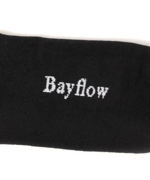 BAYFLOW(ベイフロー)の「フロントロゴソックス(ソックス/靴下・メンズ・ブラック/ホワイト/グリーン・FREE)」の6枚目の写真