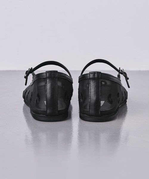 UNITED ARROWS（ユナイテッドアローズ）の「メッシュ フラワー メリージェーン（その他シューズ・レディース・ブラック・38h/38/37h/37/36h/36/35h/35）」の9枚目の写真