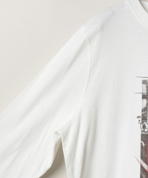JEANASIS（ジーナシス）の「フォトアートグラフィックロンTEE/319862（Tシャツ/カットソー・レディース・ホワイト系その他/ブラック系その他/グレー系その他・FREE）」の6枚目の写真