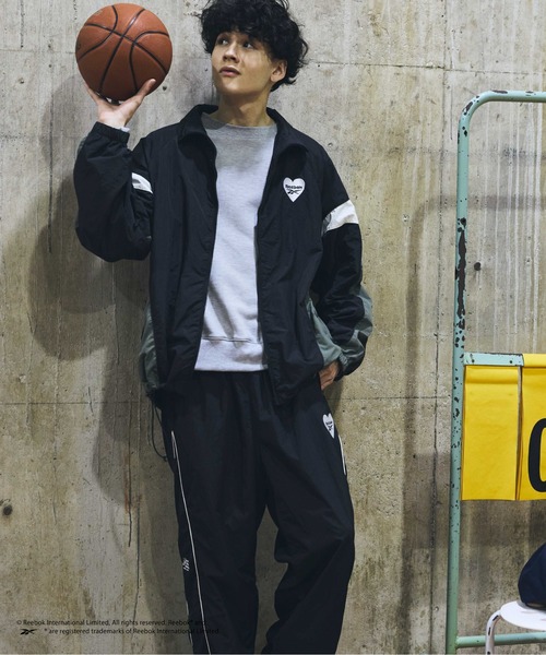 kaoyorinakami(カオヨリナカミ)の「Reebok nylon pants / リーボックナイロンパンツ(その他パンツ・メンズ・ブラック/ホワイト・LARGE/MEDIUM/SMALL)」の7枚目の写真