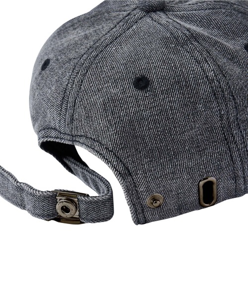 【Rest&Recreation】 DENIM LOGO CAP デニムキャップ KAPITAL 「11.5ozデニム ベースボールCAP(The Denim Died刺繍