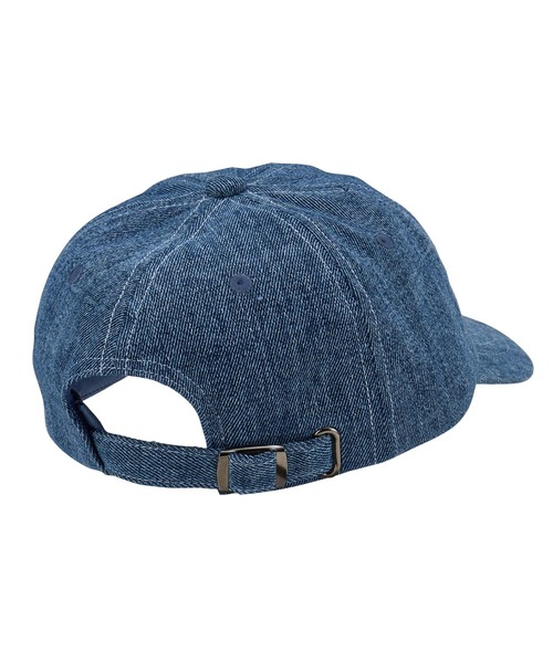 ROXY(ロキシー)の「LIVED IN DENIM CAP /ロキシーロゴ刺繍デニムキャップ(キャップ・レディース・ブラック/インディゴブルー・FREE)」の7枚目の写真
