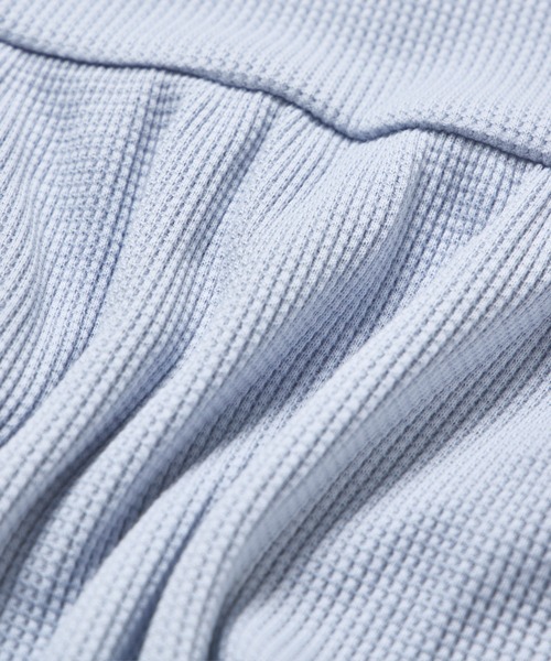 pairmanon(ペアマノン)の「【さらっとワッフル】【ベビー】セーラーカラー ロンパース(ロンパース・キッズ・アイボリー/ライトベージュ/ライトブルー/モカ・80/70)」の20枚目の写真