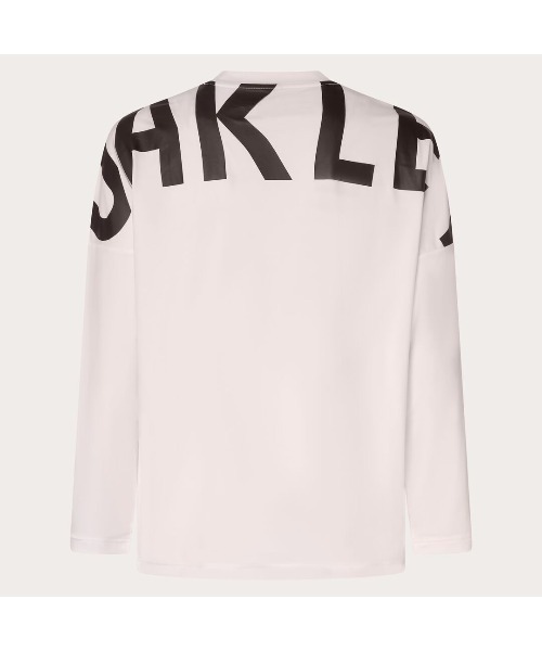 OAKLEY（オークリー）の「オークリ― ENHANCE QD LS TEE BOLD EVO 3.0/ ロンT・長袖/ TRAINING スポーツ・トレーニング/ OAKLEY（Tシャツ/カットソー・メンズ・ブラック/ホワイト・L/M/S/XL）」の8枚目の写真