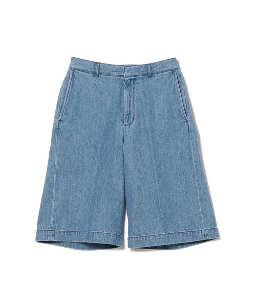 Ray BEAMS（レイビームス）の「FARAH / No Tuck Wide Shorts（その他パンツ・レディース・サックスブルー/ブラック・28inch/30inch）」の7枚目の写真