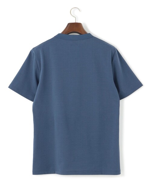 J.PRESS(ジェイプレス)の「シルクのような光沢感の上品Tシャツ【UVカット / 接触冷感 / 吸水速乾】【J.PRESS PREMIUM JERSEY】ポンチクルーネック Tシャツ(Tシャツ/カットソー・メンズ・ホワイト系/ライトグレー系/ブルー系・X-LARGE/LARGE/MEDIUM/SMALL)」の16枚目の写真