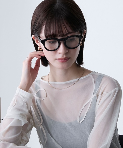 セール】【SAINT LAURENT/サンローラン】スクエア メガネ SL313 001