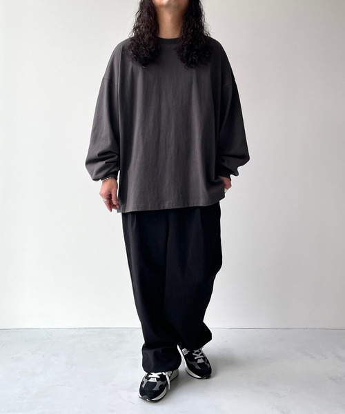 ユニセックスアイテム】loose silhouette heavy weight long