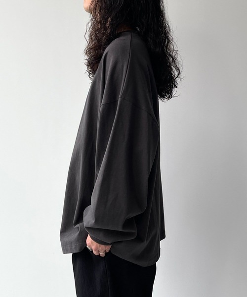ユニセックスアイテム】loose silhouette heavy weight long