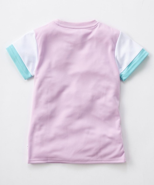 FILA（フィラ）の「手書き風ロゴドライ素材Tシャツ（Tシャツ/カットソー・キッズ・ラベンダー/ミント・130/140/150/160）」の6枚目の写真