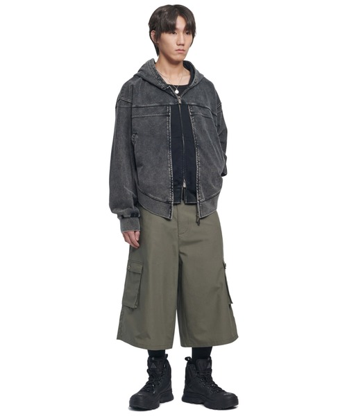 A'GEM/9 × .kom 『NOMANUAL/ノーマニュアル』 VINTAGE LAYER HOODED