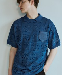 OPULENCE（オーピュレンス）の「ハーフスリーブ レースゲームシャツ（シャツ/ブラウス）」