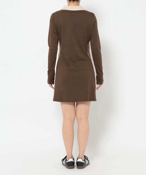 3.3 Field Trip （3.3フィールドトリップ）の「3.3 Field Trip／ラインスリムワンピース（ワンピース・レディース・ブラウン・FREE）」の12枚目の写真