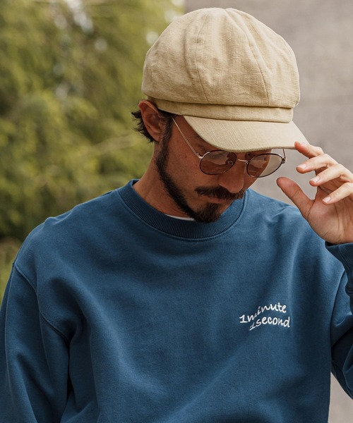 新品 CAMBIO カンビオ キャスケット ワーク キャップ RRL 帽子 CAMBIO(カンビオ)】Garment Wash Work Cap ワークキャップ(NF