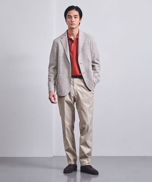 UNITED ARROWS(ユナイテッドアローズ)の「ツイル ベーシック 1プリーツ チノパンツ(チノパンツ・メンズ・ベージュ/モカ・50/44/46/48/42/52/54)」の14枚目の写真