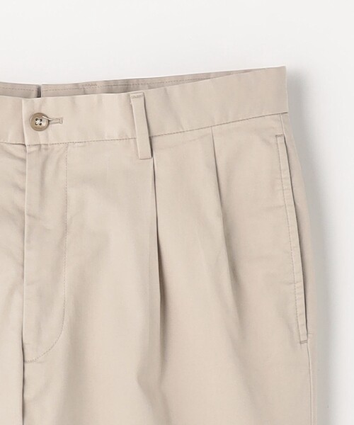 UNITED ARROWS(ユナイテッドアローズ)の「ツイル ベーシック 1プリーツ チノパンツ(チノパンツ・メンズ・ベージュ/モカ・50/44/46/48/42/52/54)」の3枚目の写真