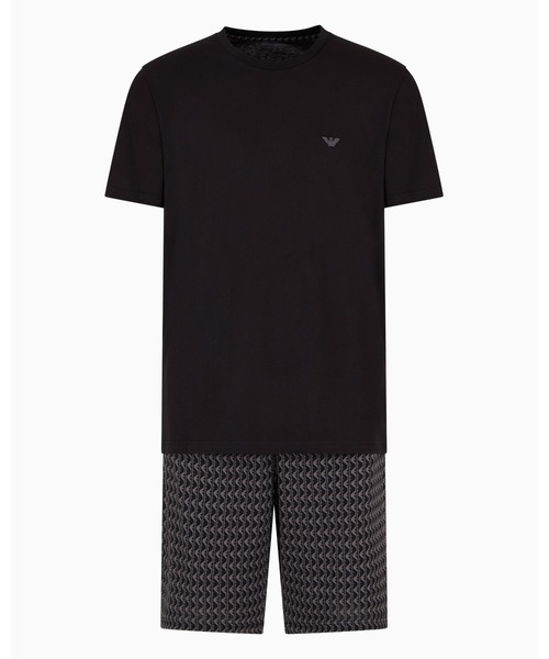 よこエンポリオアルマーニパジャマ 長袖テーラードパジャマ | EMPORIO ARMANI (Men雑貨etc