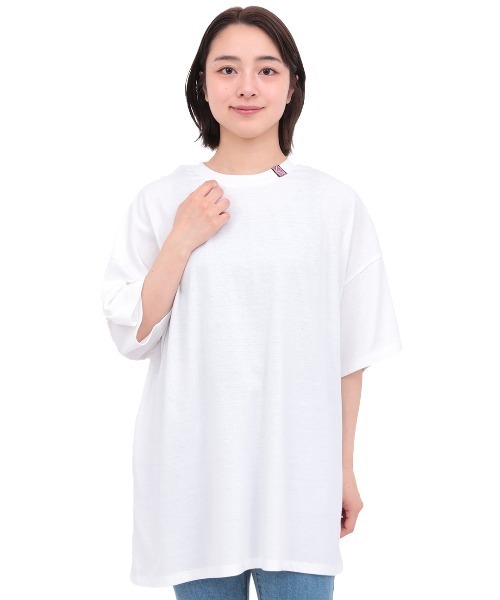 チチカカ（チチカカ）の「カラベラタイルＴシャツ【ユニセックス】（Tシャツ/カットソー・レディース・オフホワイト/ブラック・FREE）」の9枚目の写真