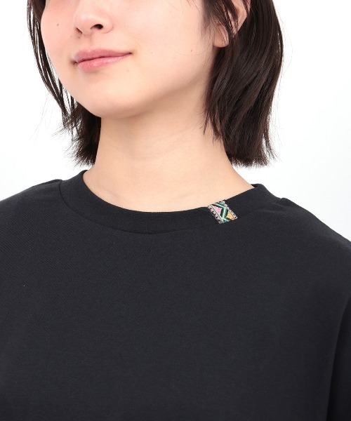 チチカカ（チチカカ）の「カラベラタイルＴシャツ【ユニセックス】（Tシャツ/カットソー・レディース・オフホワイト/ブラック・FREE）」の12枚目の写真