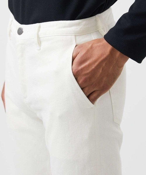 MICHEL KLEIN HOMME (ミッシェルクランオム)の「ホワイトデニムパンツ(デニムパンツ・メンズ・ホワイト・MEDIUM/LARGE/X-LARGE)」の8枚目の写真