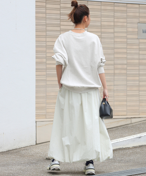 JOURNAL STANDARD relume（ジャーナルスタンダード　レリューム）の「《追加》ヴィンテージロゴスウェット（スウェット・レディース・チャコールグレー/ネイビー/ピンク・FREE）」の7枚目の写真