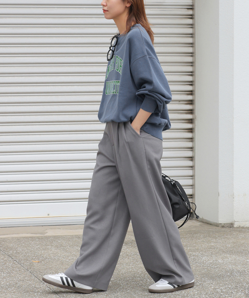 JOURNAL STANDARD relume（ジャーナルスタンダード　レリューム）の「《追加》ヴィンテージロゴスウェット（スウェット・レディース・チャコールグレー/ネイビー/ピンク・FREE）」の16枚目の写真