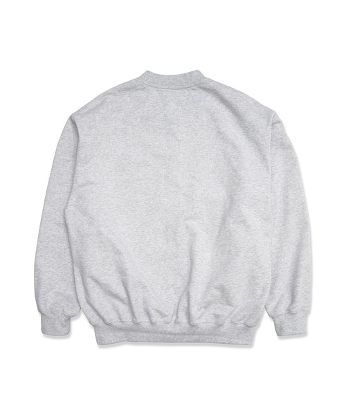 Hombre Nino（オンブレニーニョ）の「Hombre Nino ZIP UP CREW NECK (RUBBER) HN0251-CT0002（スウェット・メンズ・ブラック/グレー・MEDIUM/LARGE/X-LARGE）」の4枚目の写真