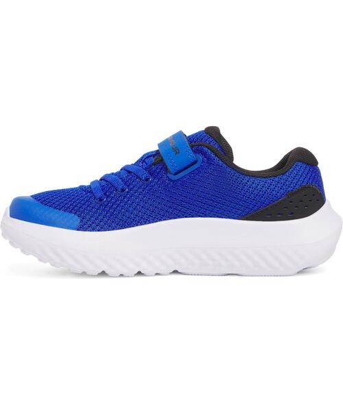 UNDER ARMOUR(アンダーアーマー)の「UAサージ4 AC(ランニング/キッズ)(スニーカー・キッズ・ブルー・19.5cm/18.0cm/20.5cm/21.0cm/22.0cm/20.0cm/21.5cm/19.0cm/17.0cm)」の4枚目の写真