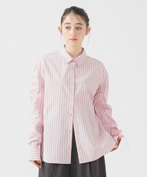 B:MING by BEAMS（ビーミングバイビームス）の「【洗える】2way シャーリング シャツ（シャツ/ブラウス）」