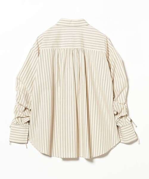B:MING by BEAMS（ビーミングバイビームス）の「【洗える】2way シャーリング シャツ（シャツ/ブラウス・レディース・ホワイト系その他5/ブルー/ピンク・ONE SIZE）」の11枚目の写真