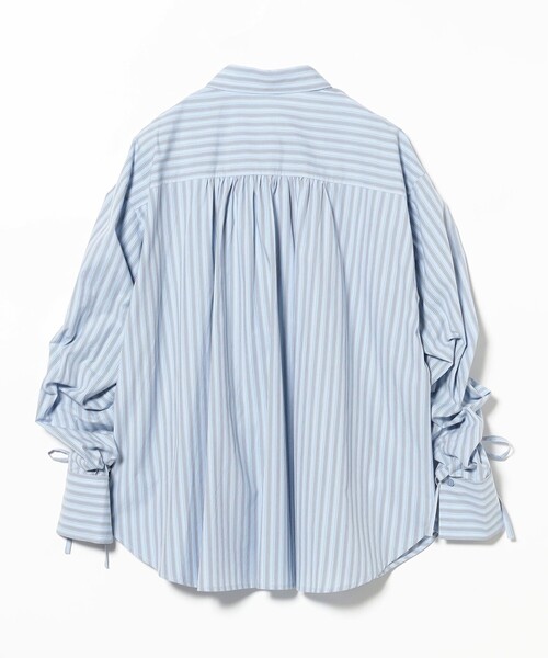 B:MING by BEAMS（ビーミングバイビームス）の「【洗える】2way シャーリング シャツ（シャツ/ブラウス・レディース・ホワイト系その他5/ブルー/ピンク・ONE SIZE）」の17枚目の写真