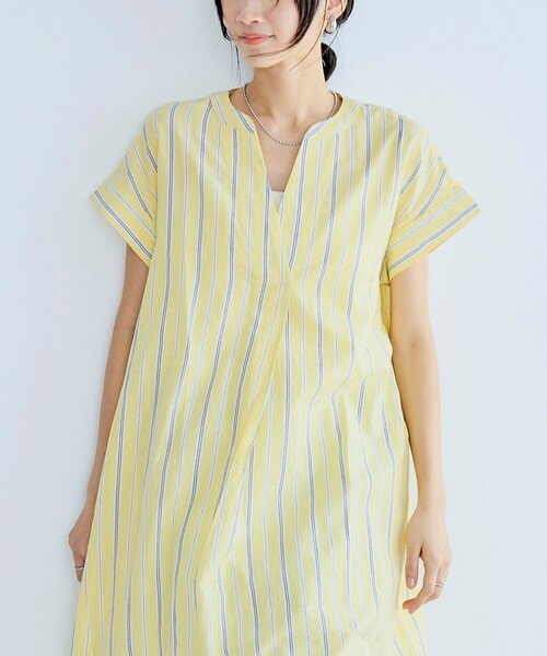 coen（コーエン）の「MARKET（マーケット）スキッパー ワンピース（ワンピース・レディース・その他1/その他2/ブラック/ピンク・M/L）」の11枚目の写真