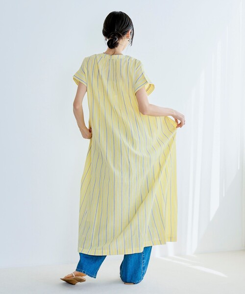 coen（コーエン）の「MARKET（マーケット）スキッパー ワンピース（ワンピース・レディース・その他1/その他2/ブラック/ピンク・M/L）」の14枚目の写真