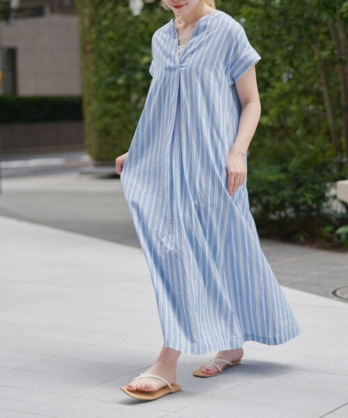 coen（コーエン）の「MARKET（マーケット）スキッパー ワンピース（ワンピース・レディース・その他1/その他2/ブラック/ピンク・M/L）」の16枚目の写真