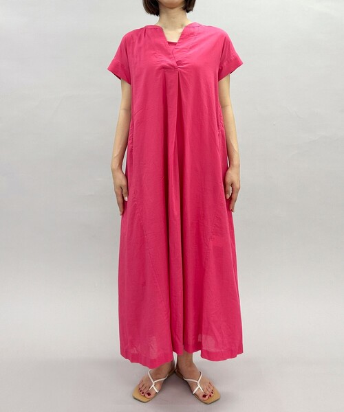 coen（コーエン）の「MARKET（マーケット）スキッパー ワンピース（ワンピース・レディース・その他1/その他2/ブラック/ピンク・M/L）」の19枚目の写真