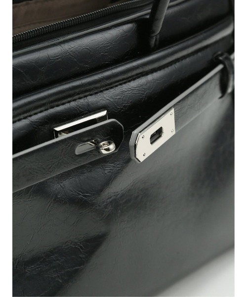 m.f.editorial(エムエフエディトリアル)の「【2WAY】ビットデザインハンドバッグ(ハンドバッグ・レディース・アイボリー/ブラック・FREE)」の15枚目の写真