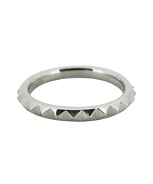 e.m.（イーエム）の「ピラミッドスタッズリング SILVER メンズ レディース 25SS（リング）」