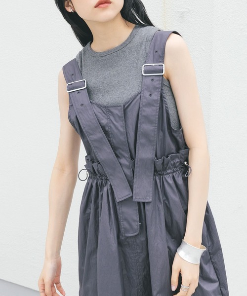 KBF（ケイビーエフ）の「クロップドタンクトップ（タンクトップ・レディース・ホワイト系その他/チャコールグレー/オートミール/ブラウン系その他・ONE）」の14枚目の写真