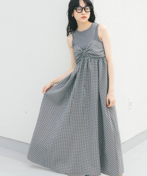 KBF（ケイビーエフ）の「クロップドタンクトップ（タンクトップ・レディース・ホワイト系その他/チャコールグレー/オートミール/ブラウン系その他・ONE）」の18枚目の写真