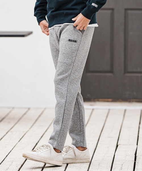 felkod(フィルコッド)の「mp13323- Embroidery Cardboard Knit Pants ダンボールニットパンツ(スウェットパンツ・メンズ・ブラック×ホワイト/ブラック×ピンク/ヘザーグレー・S/XL/L/M)」の11枚目の写真