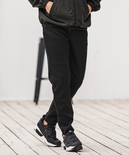 felkod(フィルコッド)の「mp13323- Embroidery Cardboard Knit Pants ダンボールニットパンツ(スウェットパンツ・メンズ・ブラック×ホワイト/ブラック×ピンク/ヘザーグレー・S/XL/L/M)」の20枚目の写真