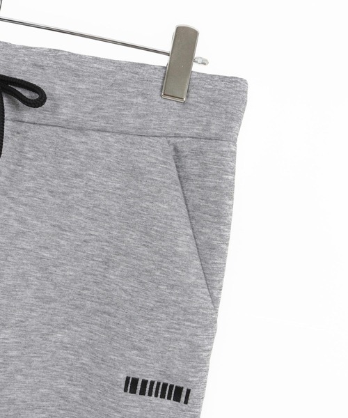 felkod(フィルコッド)の「mp13323- Embroidery Cardboard Knit Pants ダンボールニットパンツ(スウェットパンツ・メンズ・ブラック×ホワイト/ブラック×ピンク/ヘザーグレー・S/XL/L/M)」の7枚目の写真