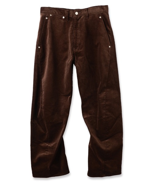 Jieda(ジエダ)の「3D CUTTING CODYROY PANTS(その他パンツ・メンズ・ブラウン/グレー/ブラック・2/1)」の6枚目の写真