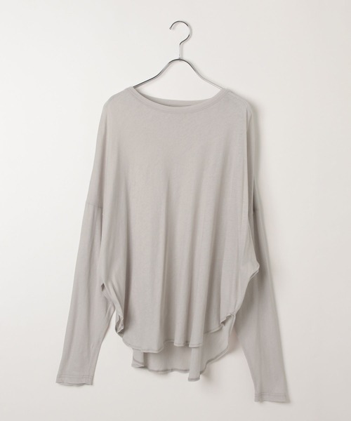 HEREIAM(ヘレイアム)の「【HEREIAM】ハイツイストルーズプルオーバー(Tシャツ/カットソー・レディース・ホワイト/グレー/ブラック・FREE)」の9枚目の写真